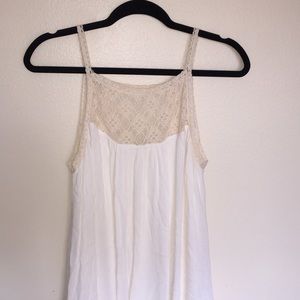 White Flowy Beach Dress